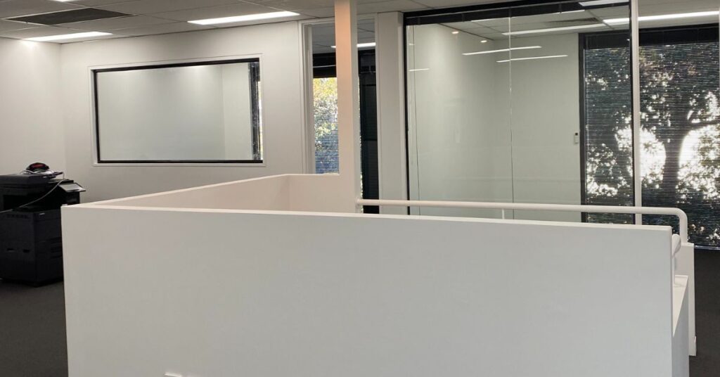 Office fit out in Melbourne, newly renovated office, office fitting